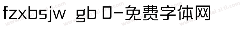fzxbsjw  gb 0字体转换